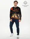 Мужской лонгслив базовый / Halloween