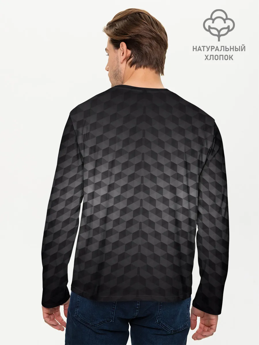Мужской лонгслив базовый / PUBG Carbon
