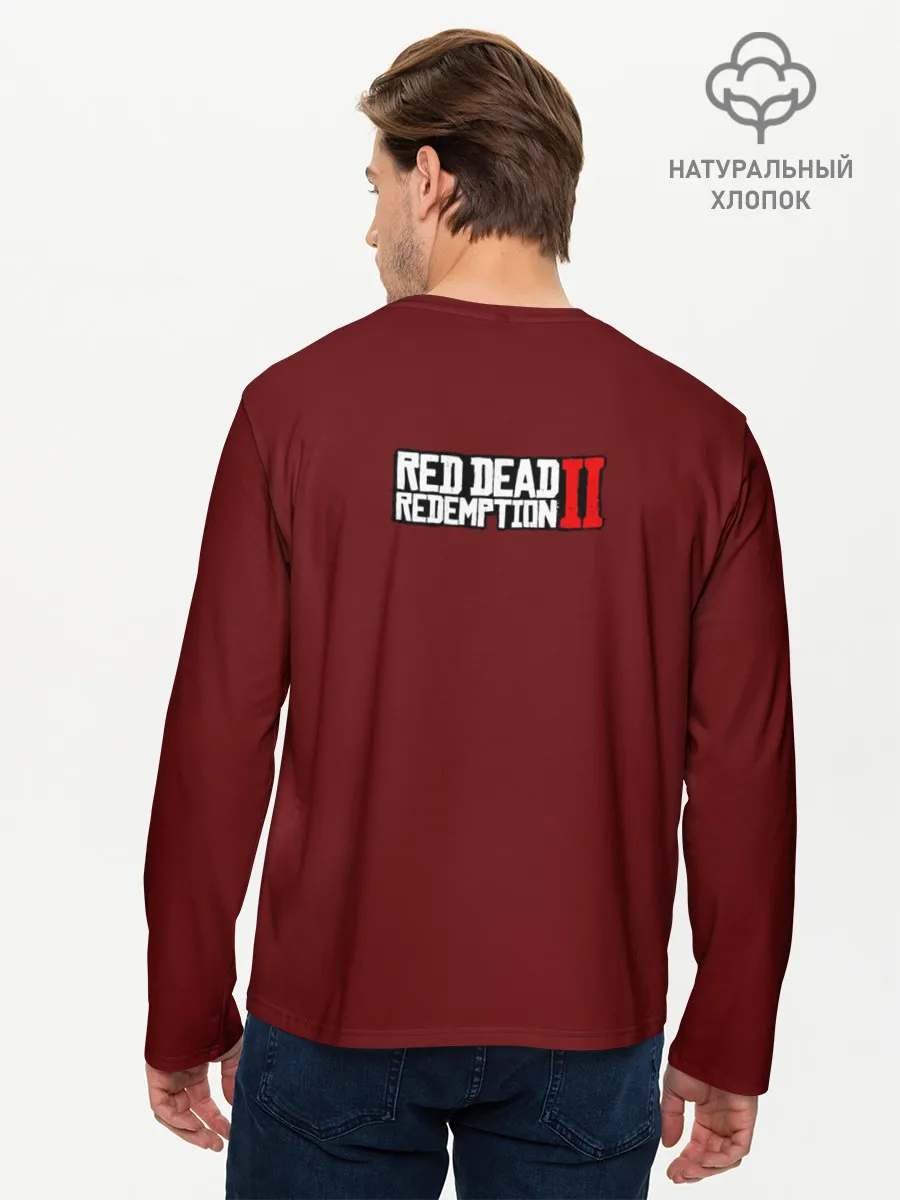Мужской лонгслив базовый / Red Dead Redemption 2