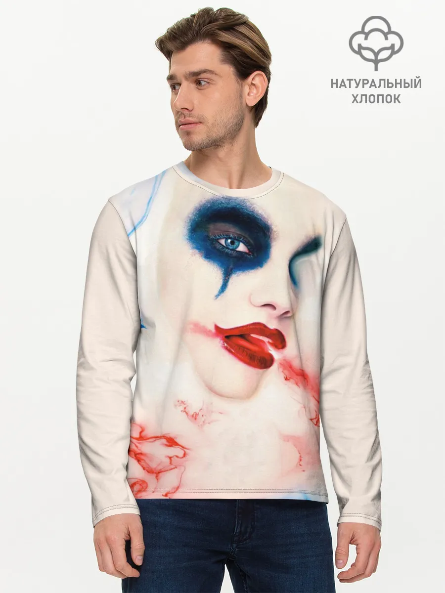 Мужской лонгслив базовый / American Horror Story