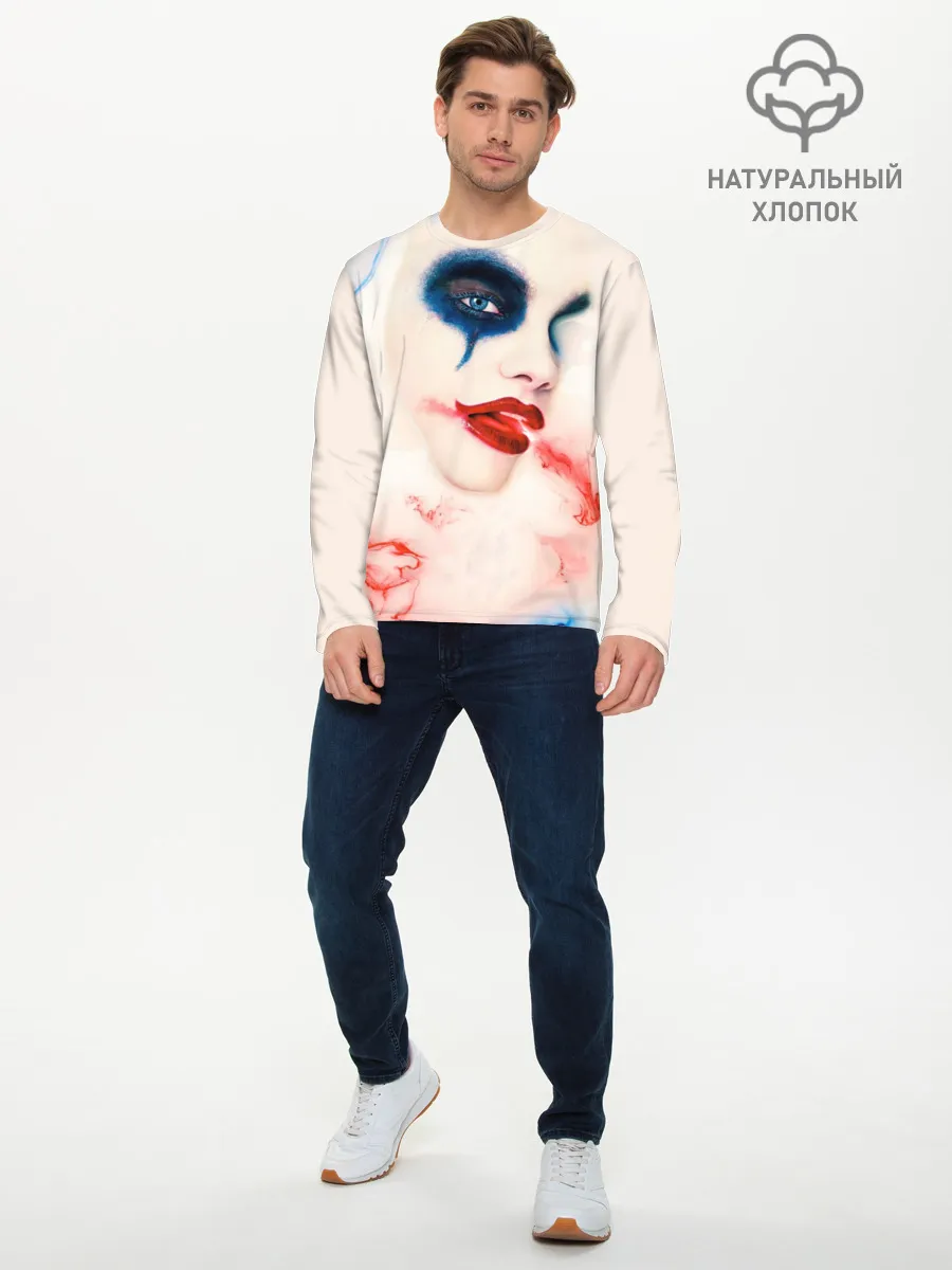 Мужской лонгслив базовый / American Horror Story