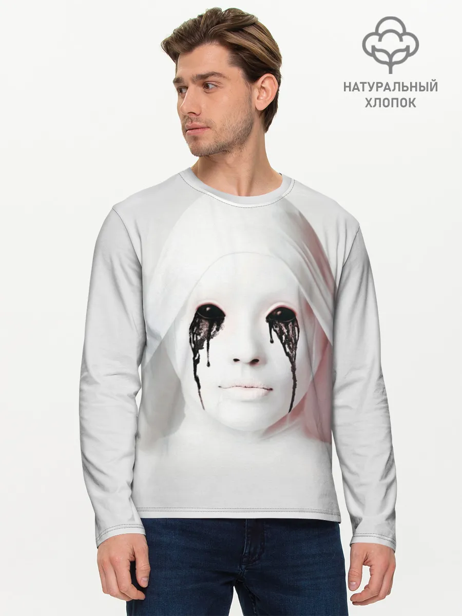 Мужской лонгслив базовый / American Horror Story
