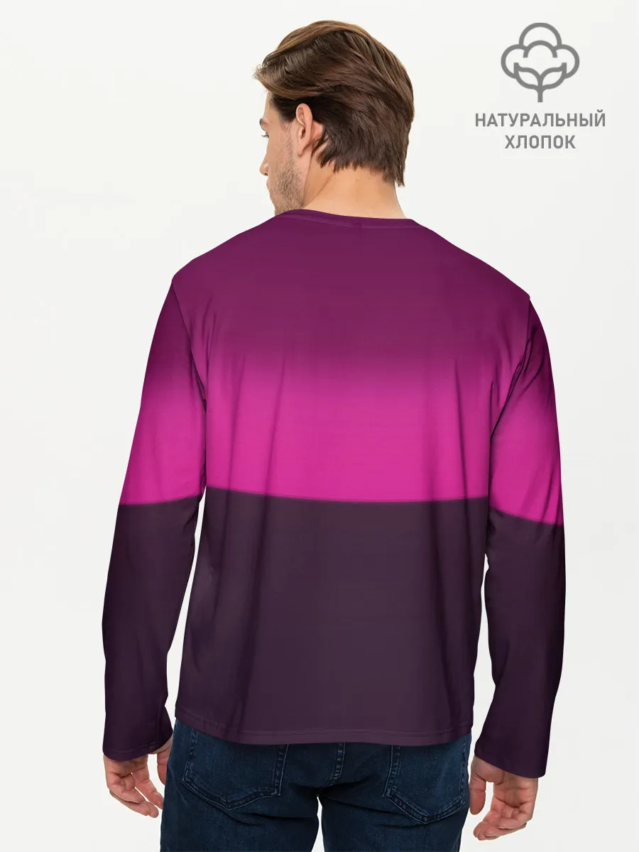 Мужской лонгслив базовый / Нейромант