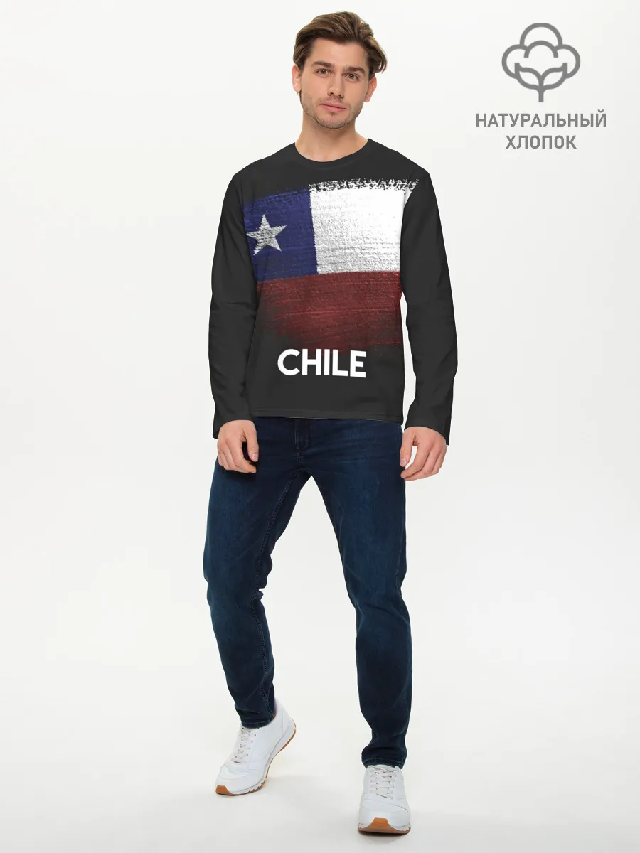 Мужской лонгслив базовый / Chile