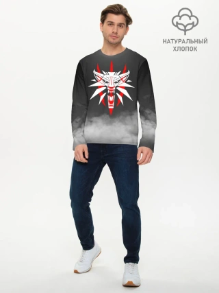 Мужской лонгслив базовый / THE WITCHER 3