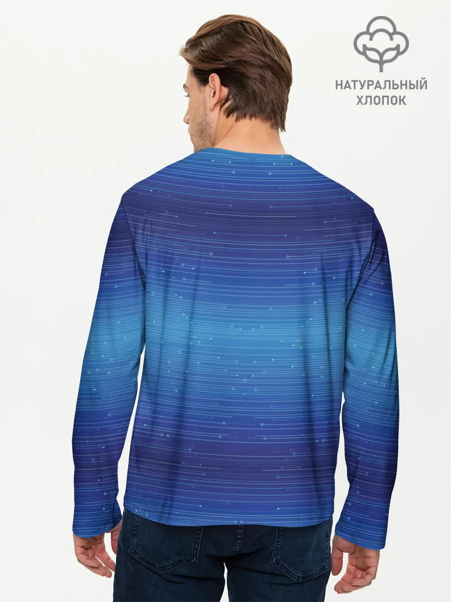 Мужской лонгслив базовый / Juventus new uniform