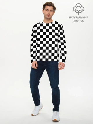 Мужской лонгслив базовый / Бойчик