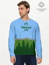 Мужской лонгслив базовый / Сибирь