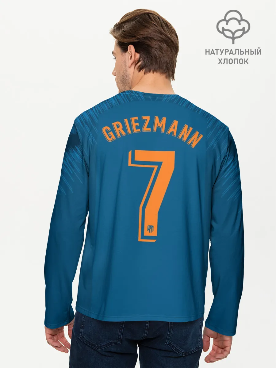 Мужской лонгслив базовый / Griezmann alternative 18-19