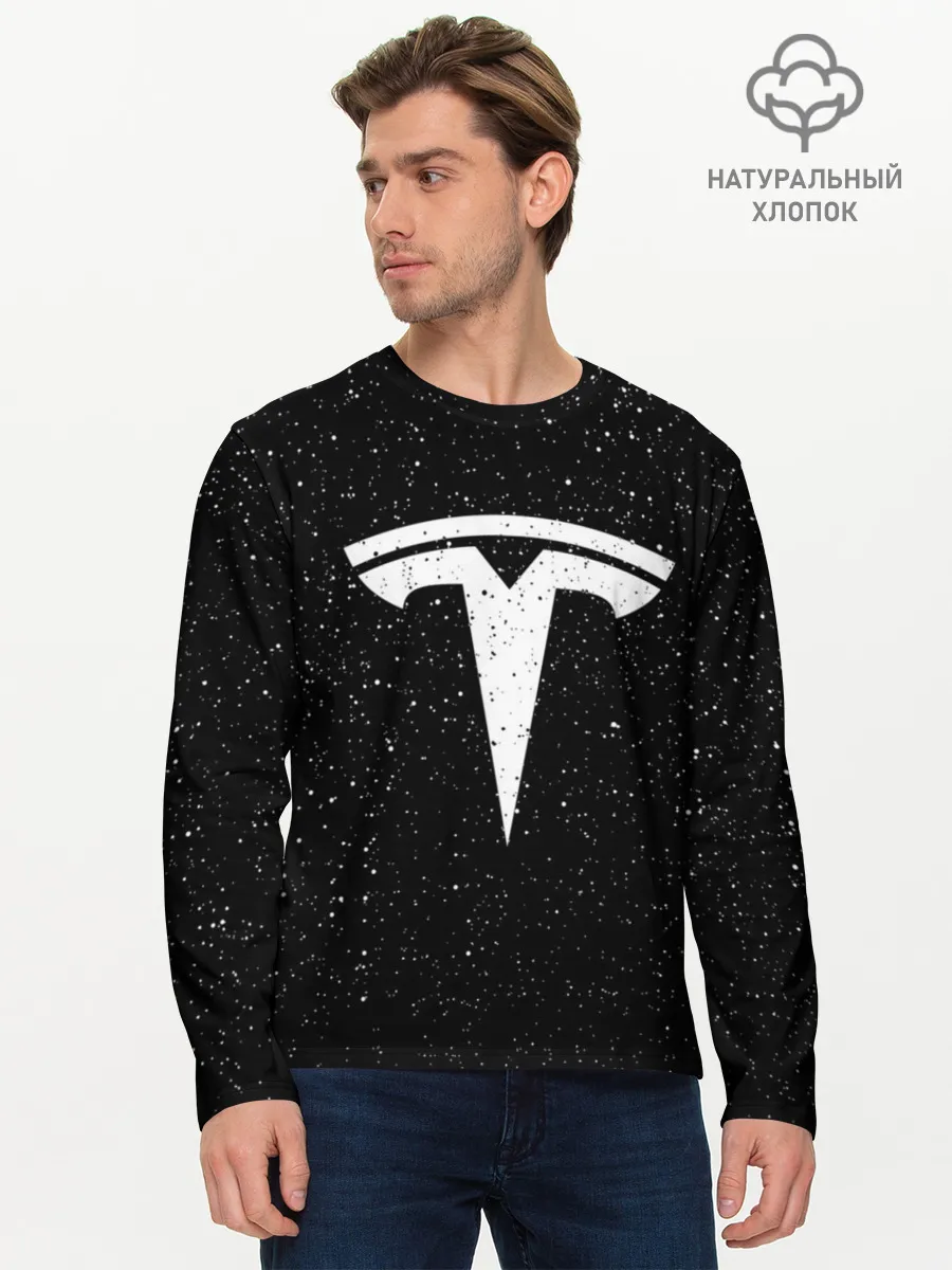 Мужской лонгслив базовый / TESLA SPACE