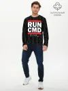 Мужской лонгслив базовый / RUN CMD