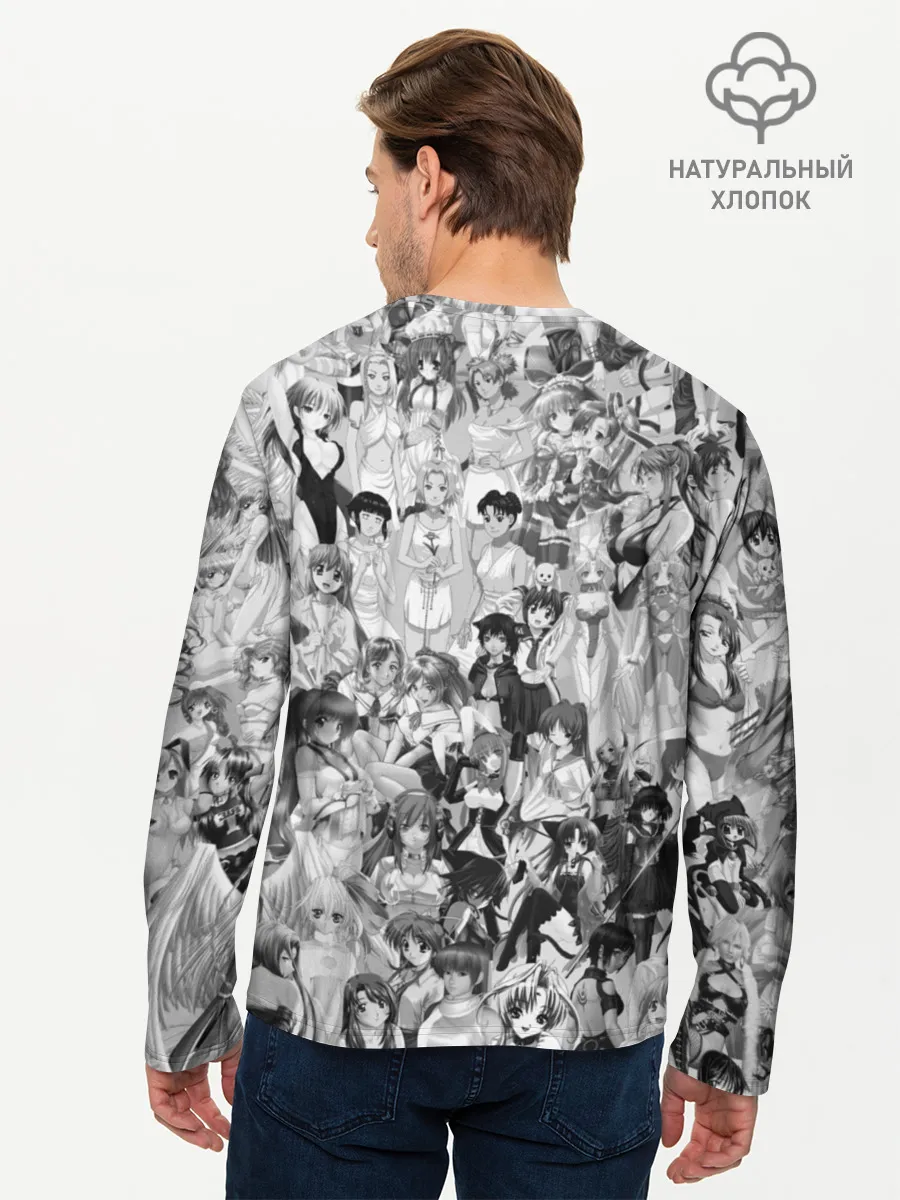 Мужской лонгслив базовый / SENPAI