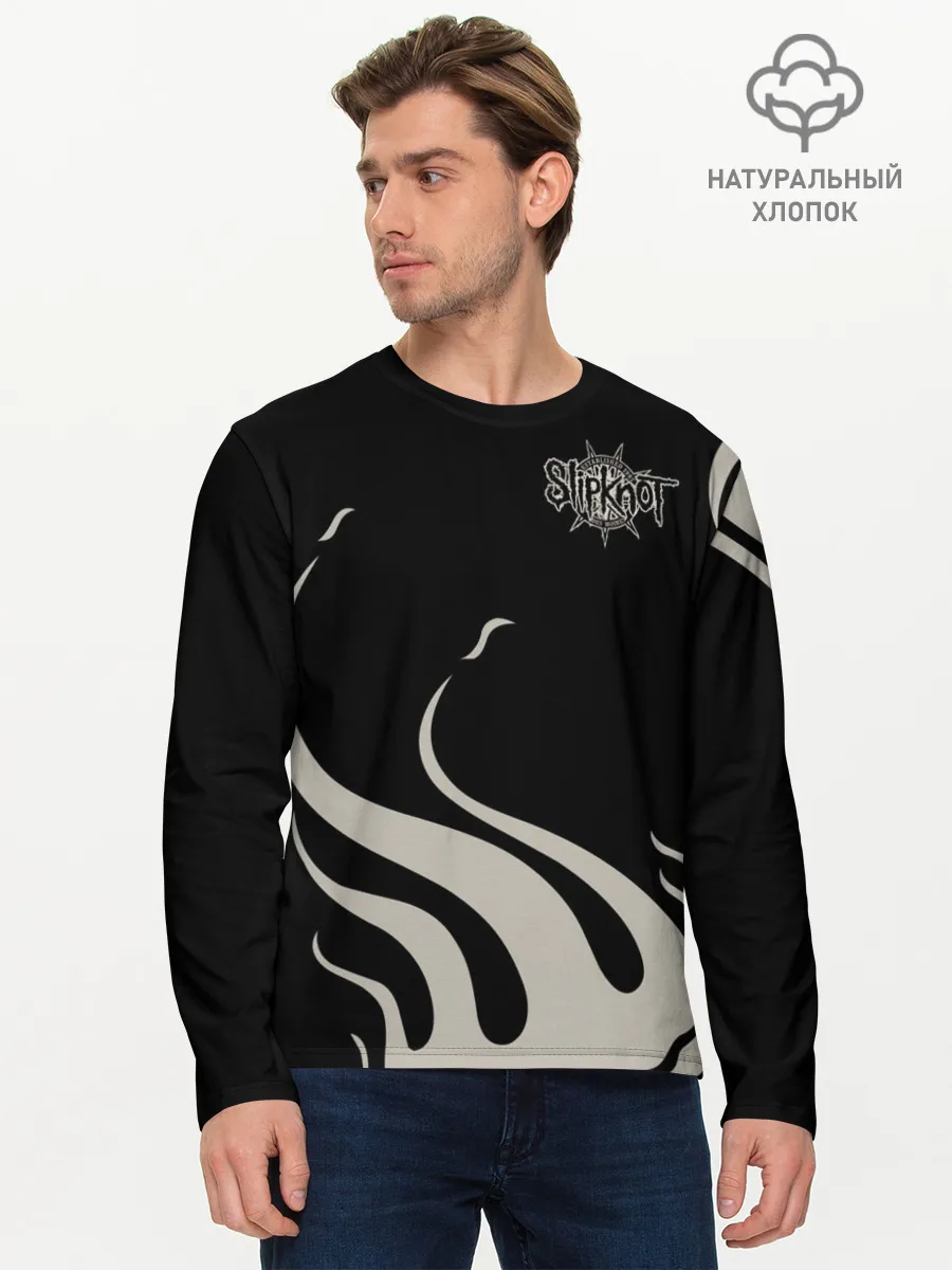 Мужской лонгслив базовый / Slipknot