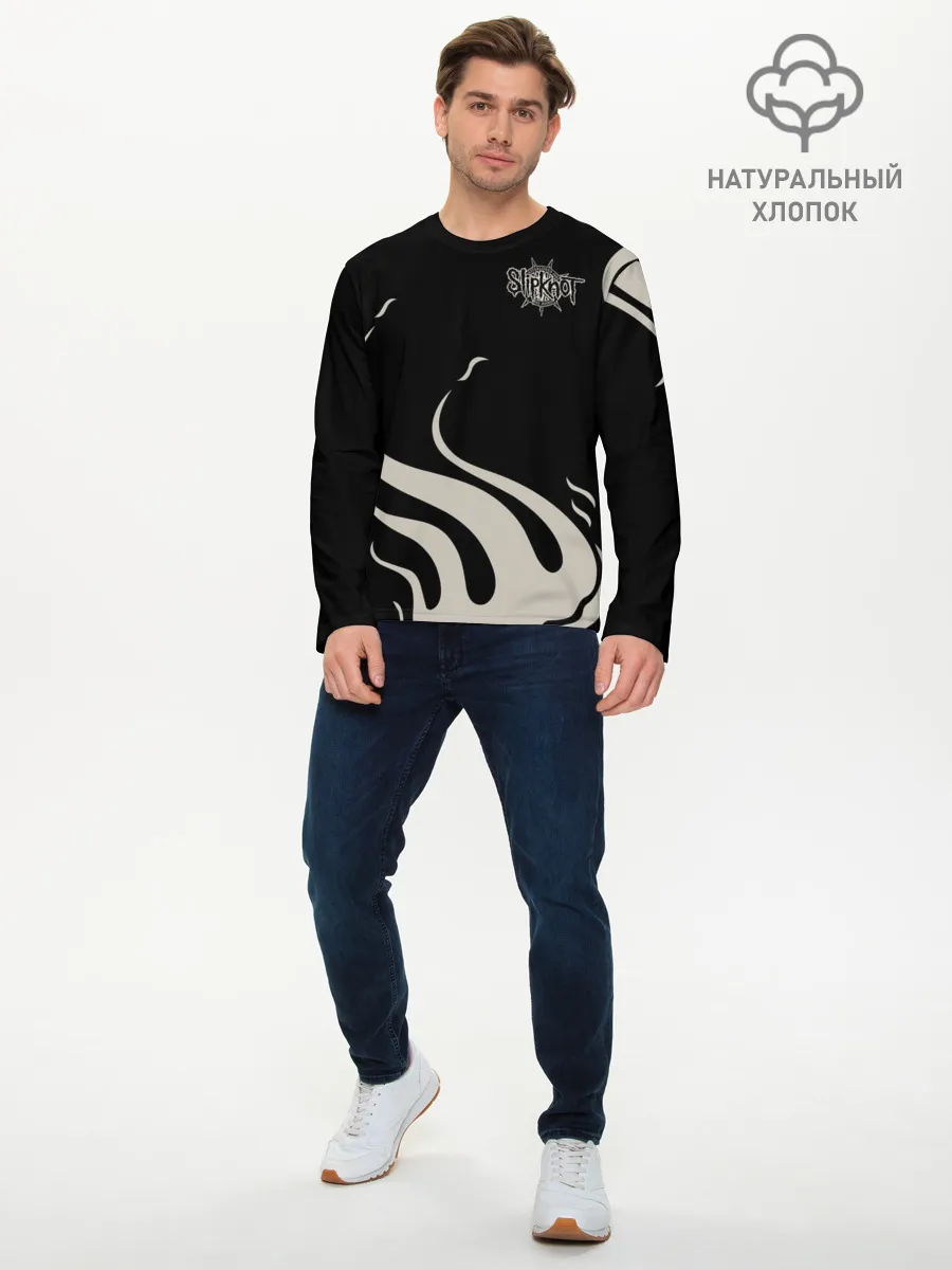 Мужской лонгслив базовый / Slipknot