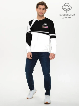 Мужской лонгслив базовый / FORZA HORIZON 4.