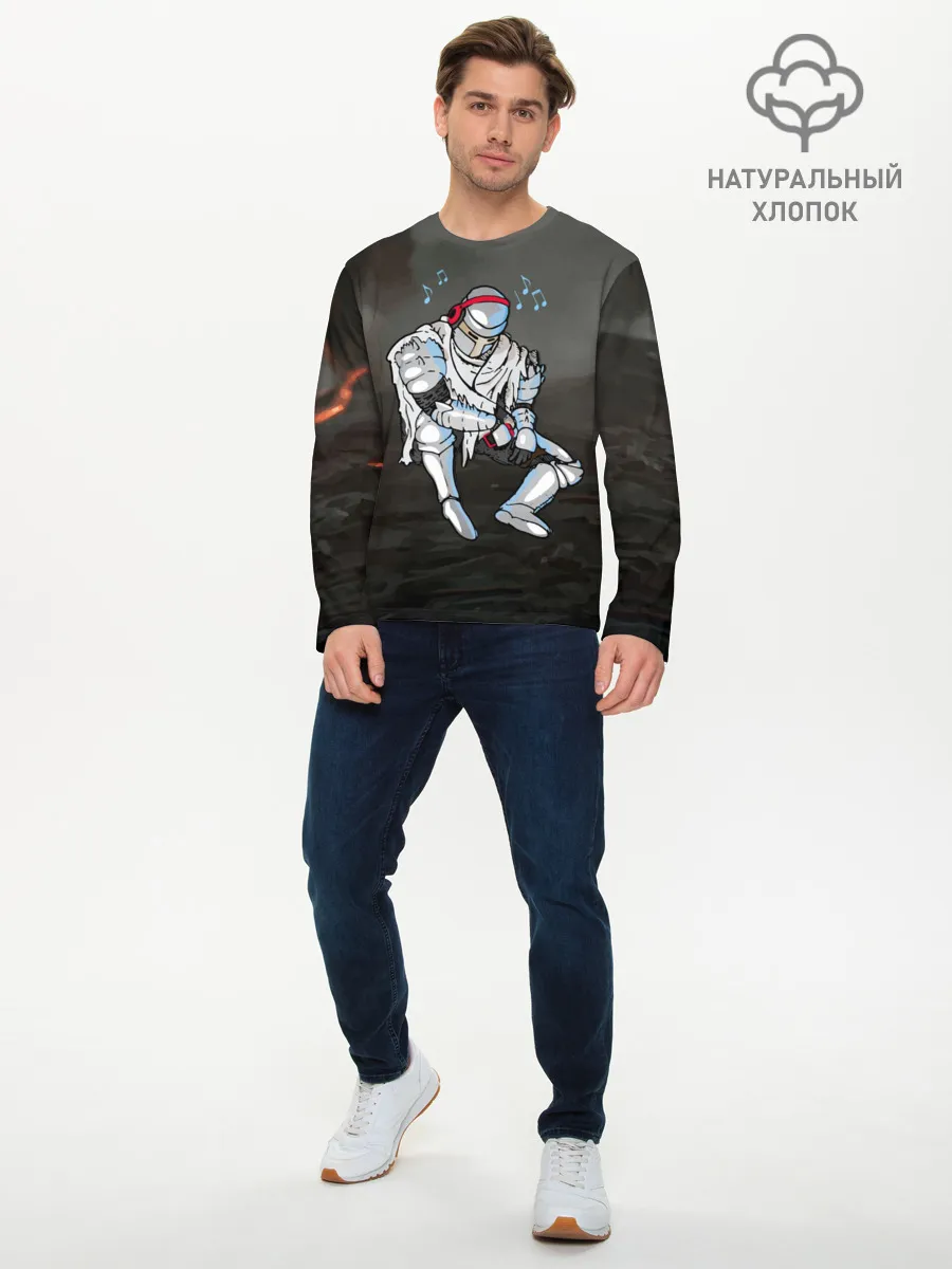 Мужской лонгслив базовый / Dark Souls