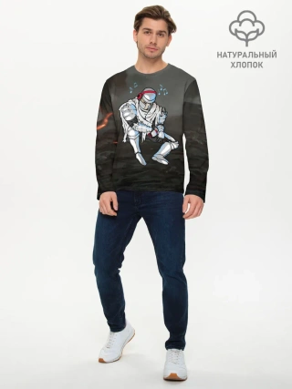 Мужской лонгслив базовый / Dark Souls