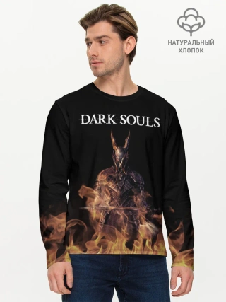 Мужской лонгслив базовый / Dark Souls