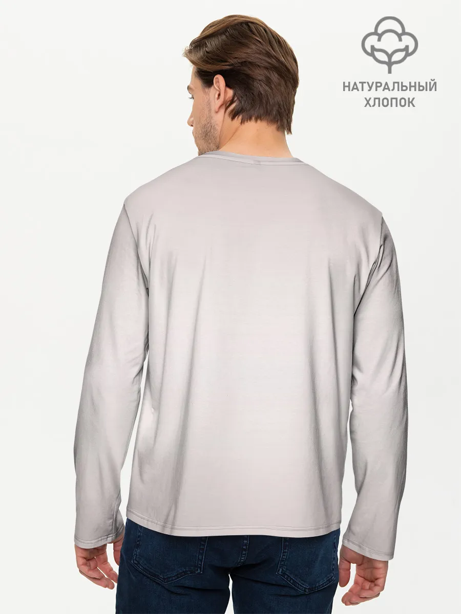 Мужской лонгслив базовый / Аниме котёнок