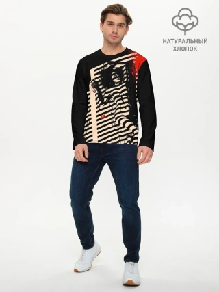 Мужской лонгслив базовый / Sin City - Ava