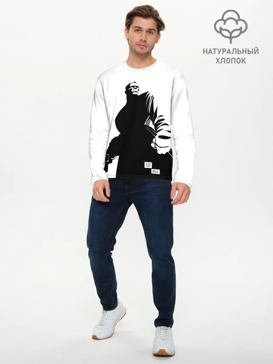 Мужской лонгслив базовый / Sin City - Hartigan