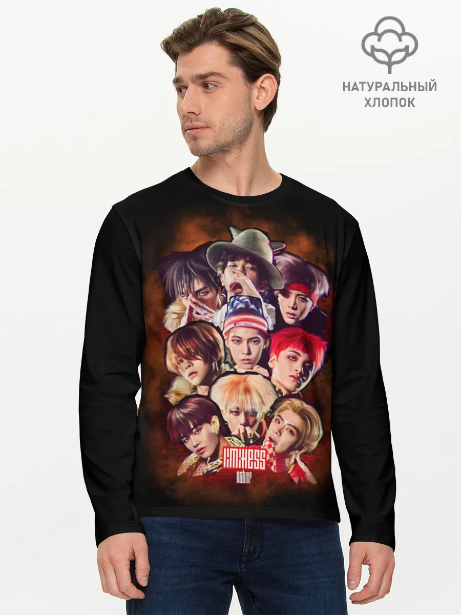 Мужской лонгслив базовый / NCT 127