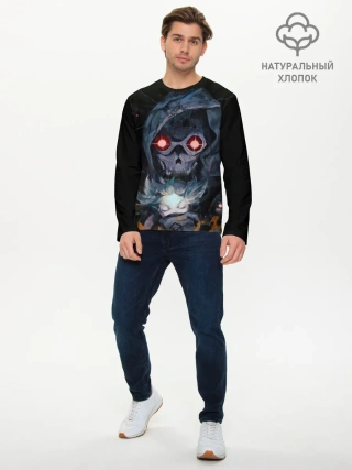 Мужской лонгслив базовый / SAO Death Gun