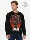 Мужской лонгслив базовый / DooM