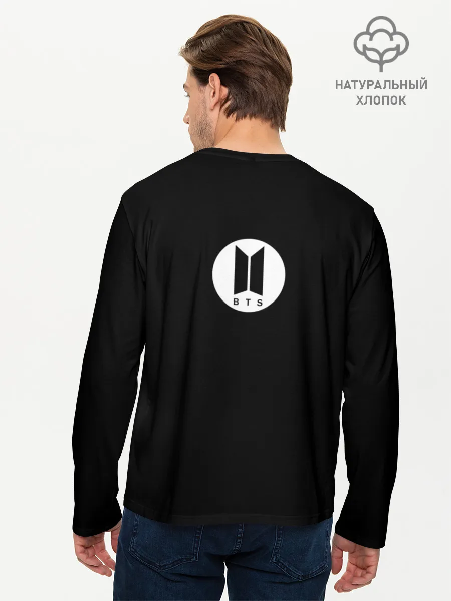 Мужской лонгслив базовый / BTS Kpop