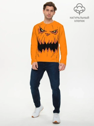 Мужской лонгслив базовый / Halloween