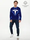 Мужской лонгслив базовый / TESLA