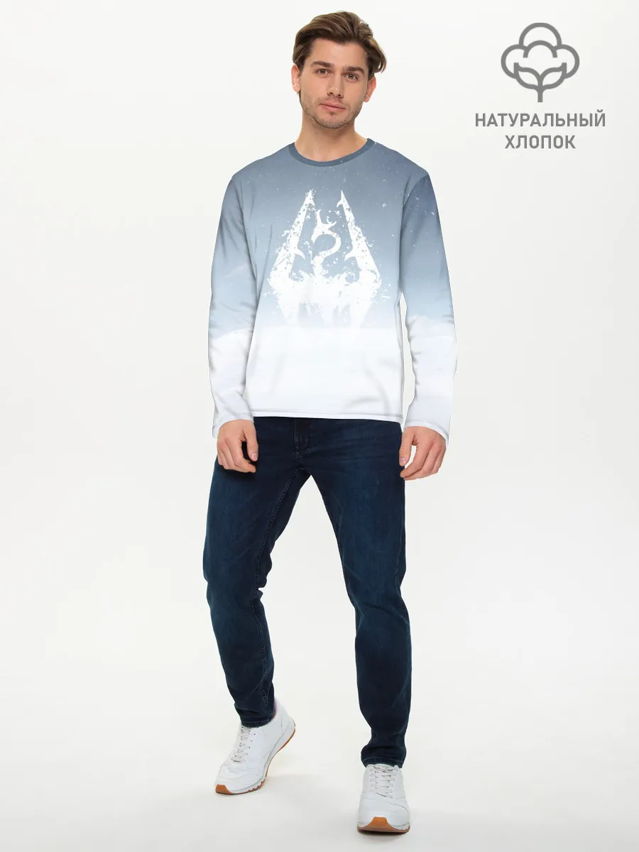 Мужской лонгслив базовый / TES SKYRIM