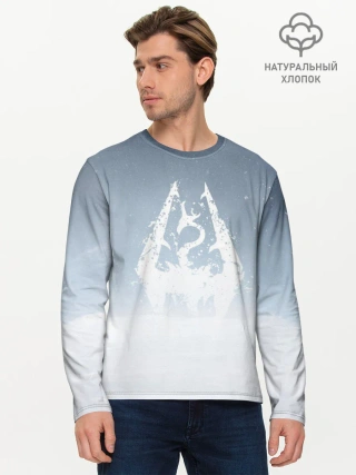 Мужской лонгслив базовый / TES SKYRIM