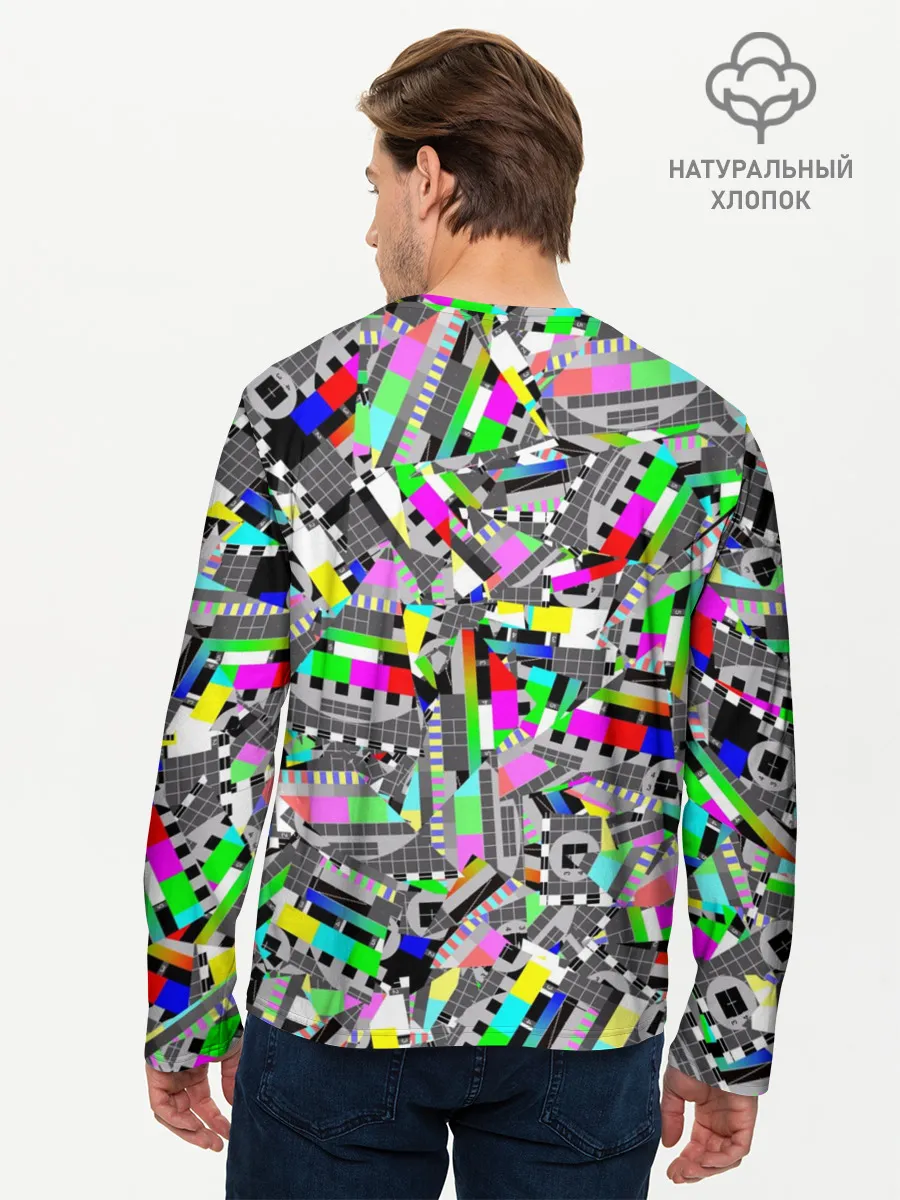 Мужской лонгслив базовый / Экран профилактики