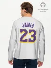 Мужской лонгслив базовый / James 18-19 third LA Lakers