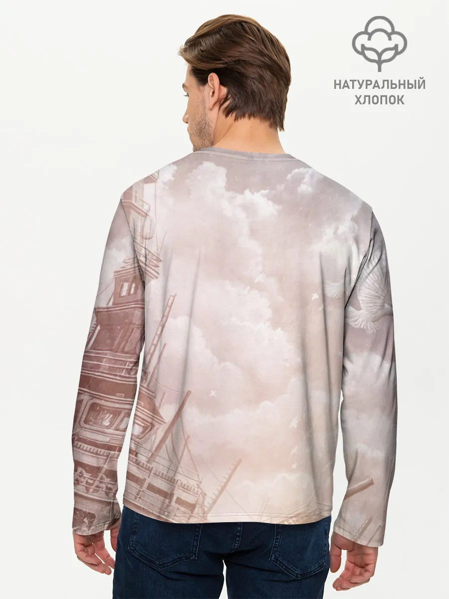 Мужской лонгслив базовый / Tomb Raider