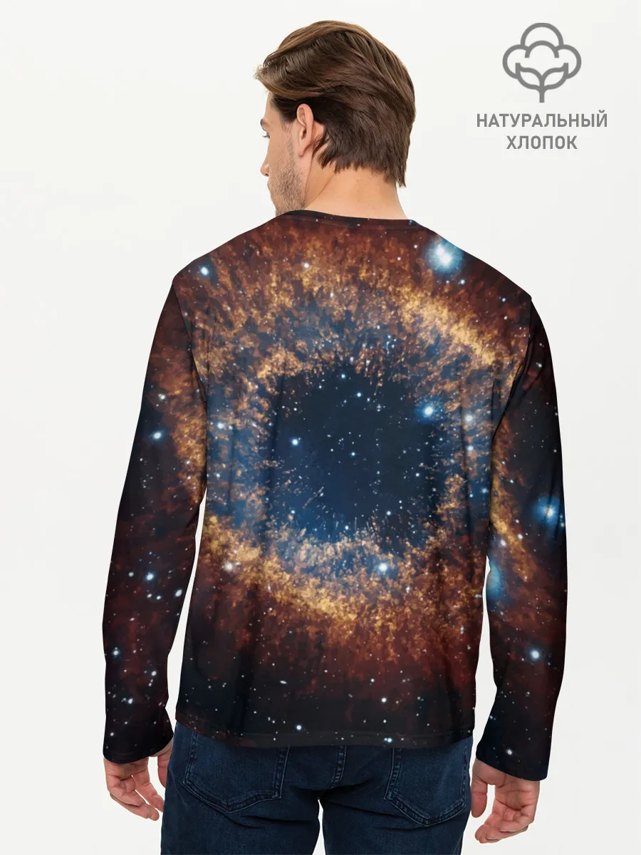 Мужской лонгслив базовый / NASA