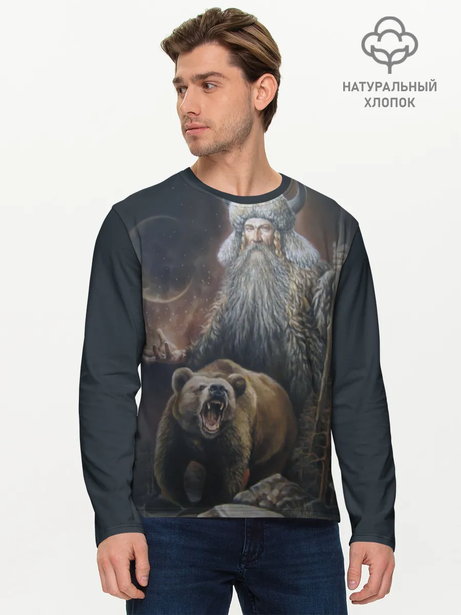 Мужской лонгслив базовый / Велес