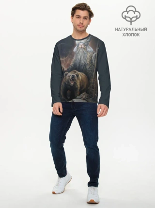 Мужской лонгслив базовый / Велес