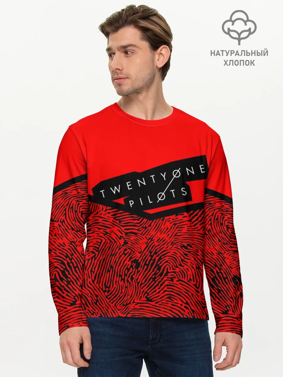 Мужской лонгслив базовый / Twenty One Pilots