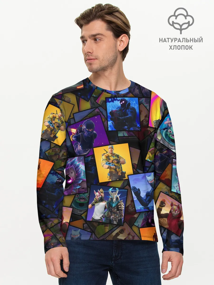 Мужской лонгслив базовый / FORTNITE | ФОРТНАЙТ