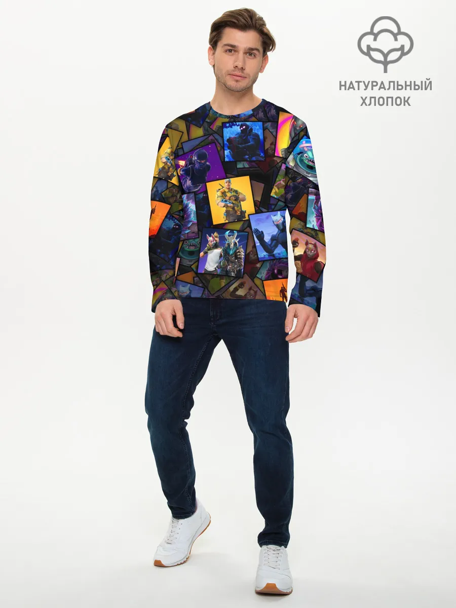 Мужской лонгслив базовый / FORTNITE | ФОРТНАЙТ