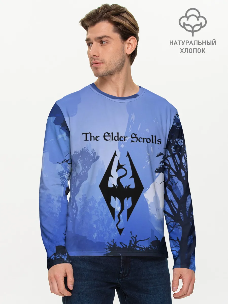 Мужской лонгслив базовый / The Elder Scrolls
