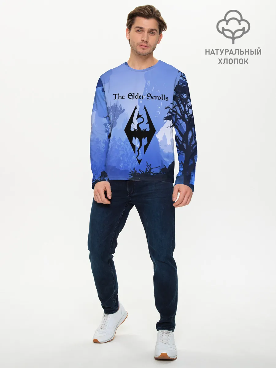 Мужской лонгслив базовый / The Elder Scrolls