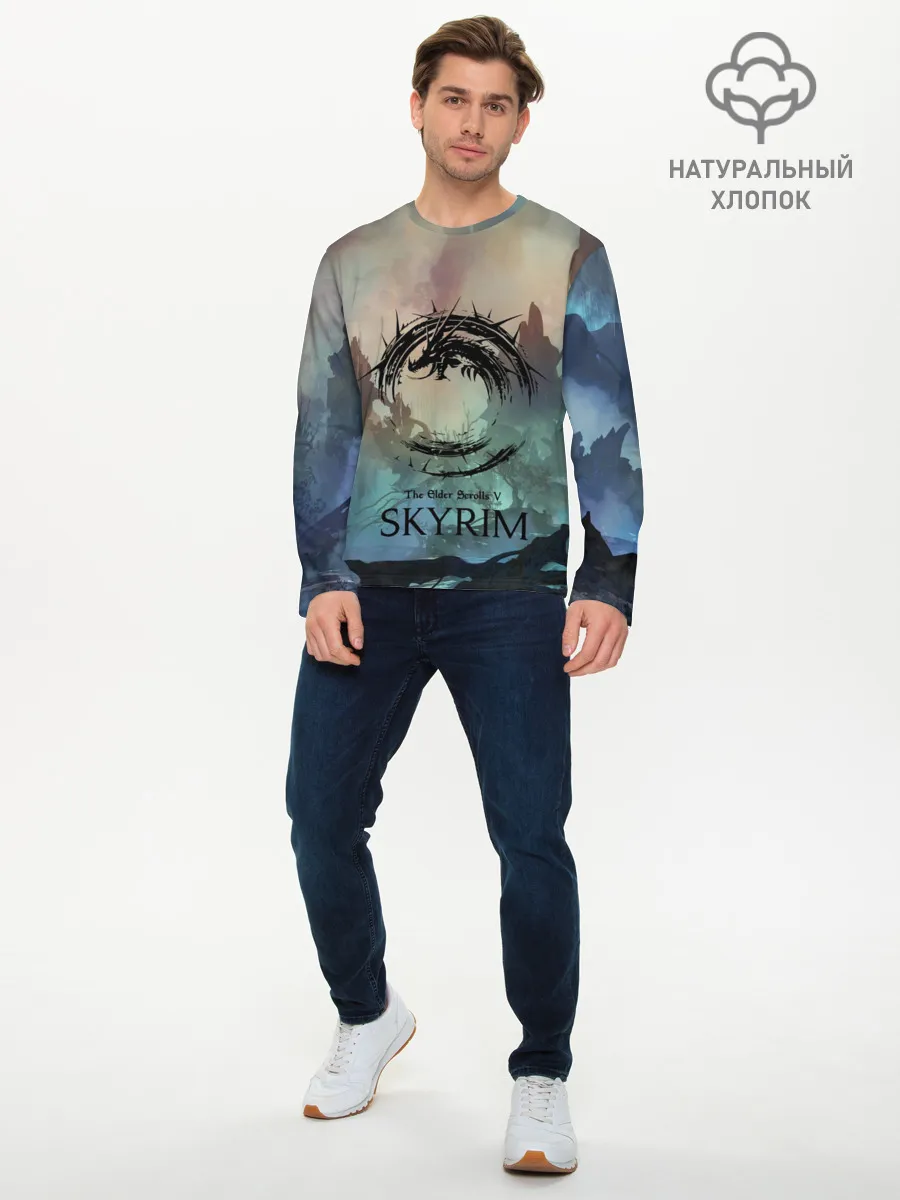 Мужской лонгслив базовый / The Elder Scrolls SKYRIM
