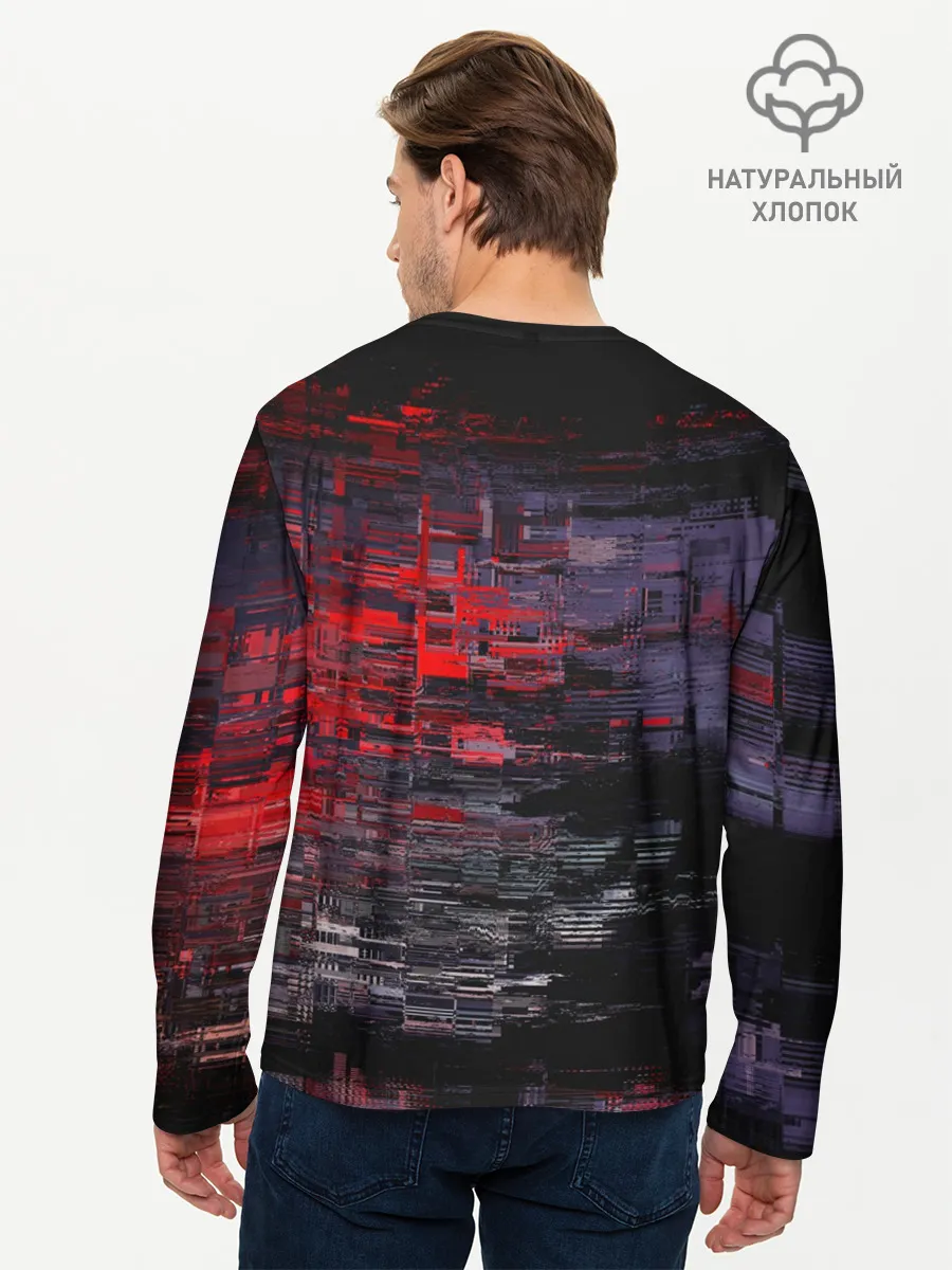 Мужской лонгслив базовый / CYBERPUNK 2077