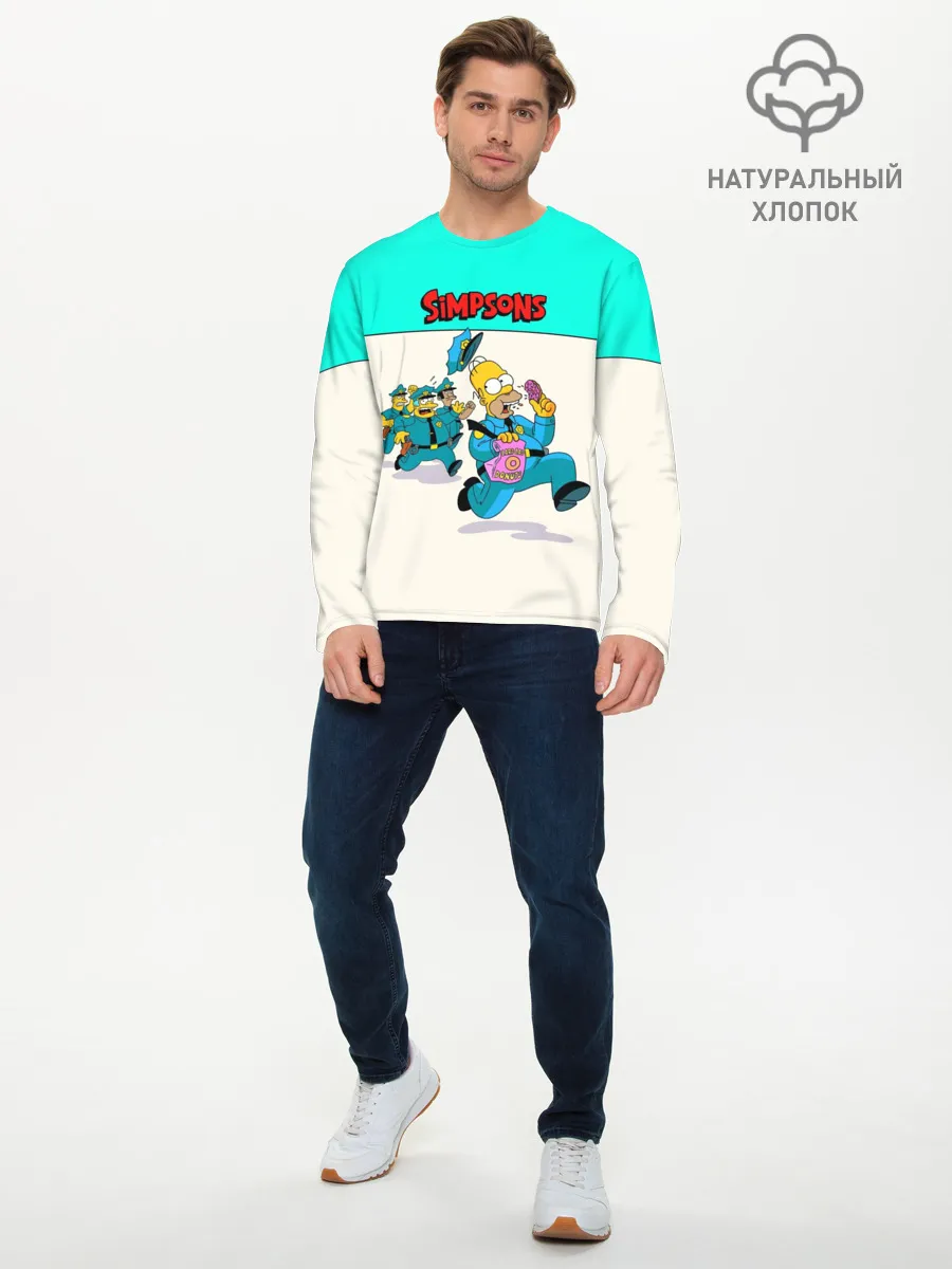 Мужской лонгслив базовый / Эпичная Погоня