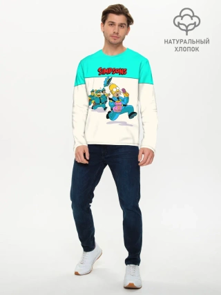 Мужской лонгслив базовый / Эпичная Погоня