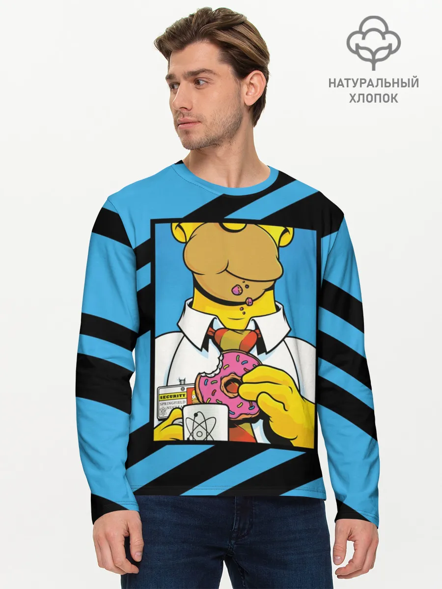 Мужской лонгслив базовый / Отличительные Черты