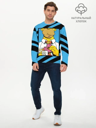 Мужской лонгслив базовый / Отличительные Черты